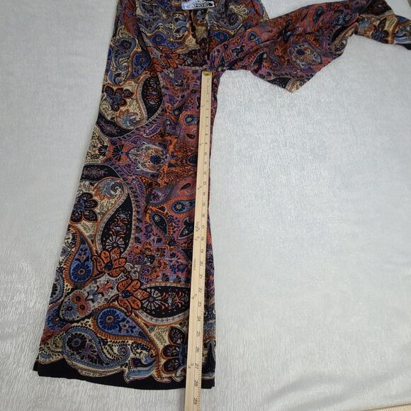 Angie women's Hippie Boho Magic pants paisley Size Large Art teacher quirky - Picture 4 of 8